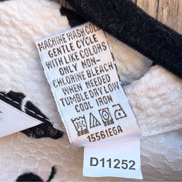 Butterfly Pattern Jacket White PL - Picture 6 of 6